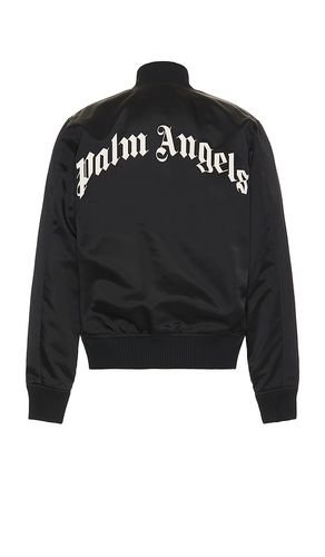 Curved Logo Bomber in . Taglia 46, 48 - Palm Angels - Modalova