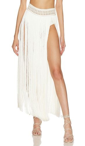 Fringe Maxi Skirt in . Size 8 - PatBO - Modalova