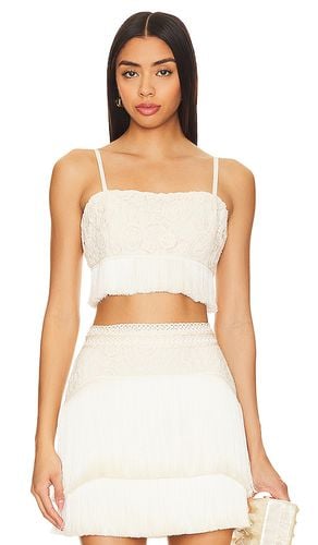 Fringe Cropped Top in . Taglia XS - PatBO - Modalova