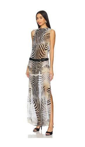 Gala Zebra Slip Dress in . Size M, S, XS - Paris Georgia - Modalova