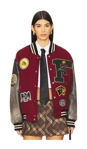 Crimson Letterman Jacket in . Size M, S, XS - Found - Modalova