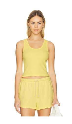 Structured Rib Bra Friendly Tank Top in . Taglia L, S, XL, XS - perfectwhitetee - Modalova