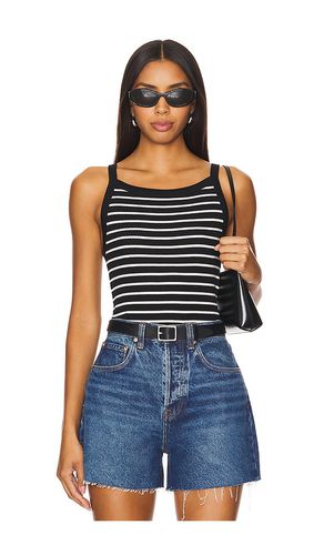 Rib Stripe Tank Top in . Taglia M, S, XL, XS - perfectwhitetee - Modalova