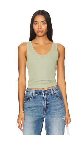 Camiseta tirantes structured rib en color verde salvia talla M en - Sage. Talla M (también en L, S, XL, XS) - perfectwhitetee - Modalova