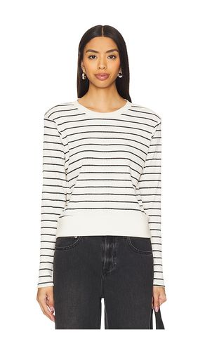 Stef Long Sleeve Boxy Tee in . Taglia M, S, XS - perfectwhitetee - Modalova