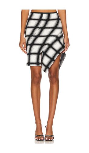 Falda lizzo mini plaid en color charcoal talla L en - Charcoal. Talla L (también en M, S, XL, XS) - PH5 - Modalova