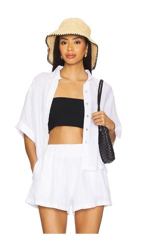 PQ Linen Top in White. Size XS/S - PQ - Modalova