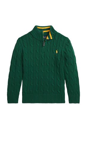 Kids Cable Knit Half-zip Sweater in . Size 3, 5, 6 - Polo Ralph Lauren - Modalova