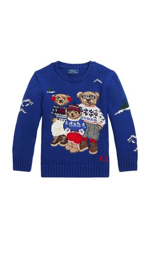 Kids Bear Family Wool Sweater in . Size 3, 4, 5 - Polo Ralph Lauren - Modalova