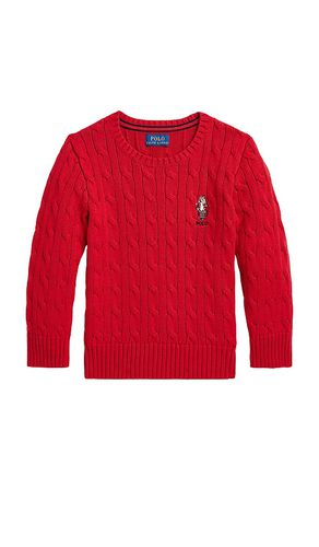 Kids Holiday Bear Sweater in . Taglia 5 - Polo Ralph Lauren - Modalova