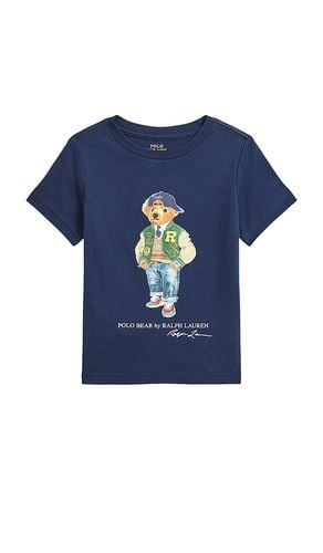 Camiseta gráfica bts bear en color azul marino talla 2 en - Navy. Talla 2 (también en 3, 4, 5) - Polo Ralph Lauren - Modalova