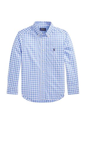 Kids Long Sleeve Cotton Poplin Sport Shirt in . Size 5. Also in 6 - Polo Ralph Lauren - Modalova