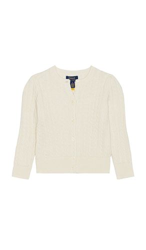 Kids Cable Knit Cardigan in . Size 3, 4, 5, 6 - Polo Ralph Lauren - Modalova