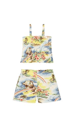 Printed Rayon Challis Smocked Top With Short in ,. Size 3. Also in 4 - Polo Ralph Lauren - Modalova