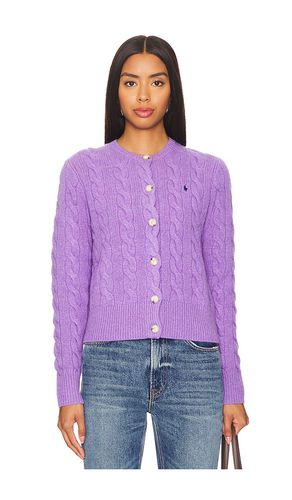 Cárdigan cashmere en color lavanda talla L en - Lavender. Talla L (también en XS, XXS) - Polo Ralph Lauren - Modalova