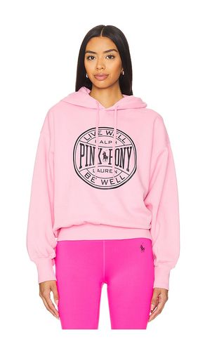 Sudadera relaxed en color rosado talla L en - Pink. Talla L (también en M, S, XL, XS, XXS) - Polo Ralph Lauren - Modalova