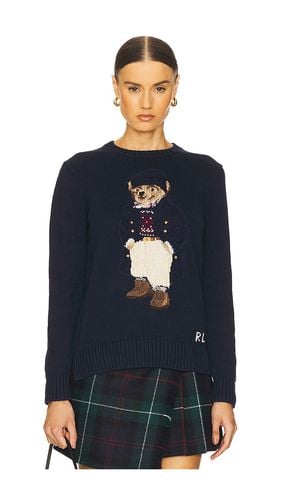 Polo bear cotton crewneck sweater en color azul marino talla M en - Navy. Talla M (también en S - Polo Ralph Lauren - Modalova