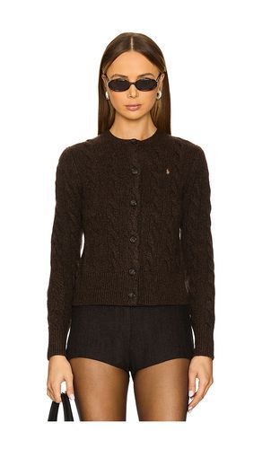 Cable-knit Wool-cashmere Cardigan in . Taglia M, S, XL, XS - Polo Ralph Lauren - Modalova