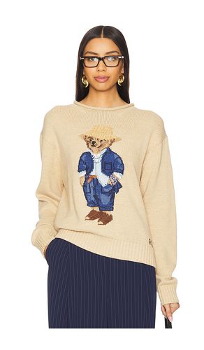 Polo bear rollneck sweater en color bronce talla L en - Tan. Talla L (también en M, S, XL, XS) - Polo Ralph Lauren - Modalova