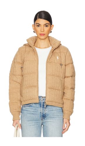 Abrigo aislante wool en color beige talla M en - Beige. Talla M (también en XL) - Polo Ralph Lauren - Modalova