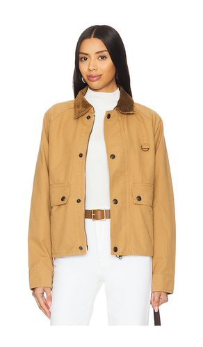 Cropped utility jacket en color bronce talla L en - Tan. Talla L (también en M, S, XL) - Polo Ralph Lauren - Modalova