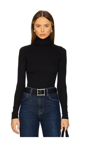 Rib knit top en color negro talla L en - Black. Talla L (también en XL) - Polo Ralph Lauren - Modalova