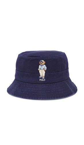 Bear Bucket Hat in . Taglia S/M - Polo Ralph Lauren - Modalova