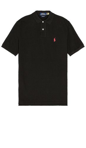 Classic fit mesh polo en color negro talla L en - Black. Talla L (también en M, S, XL/1X) - Polo Ralph Lauren - Modalova