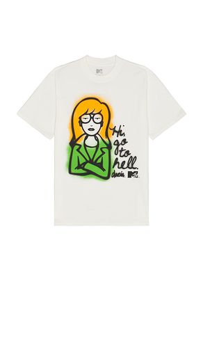 Camiseta boxy daria, hi go to hell en color crema talla L en - Cream. Talla L (también en M, S, XL/1X) - Philcos - Modalova