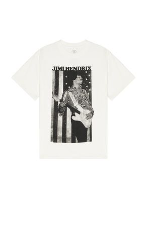 Camiseta boxy jimi hendrix usa en color crema talla L en - Cream. Talla L (también en M, S, XL/1X) - Philcos - Modalova