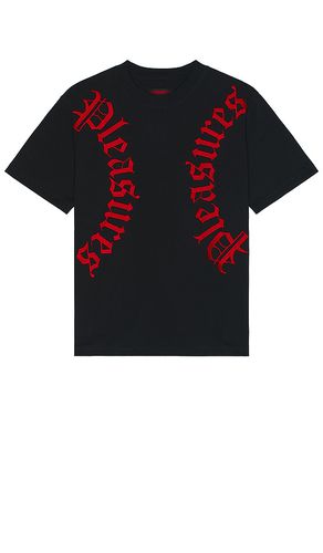 Harness heavyweight t-shirt en color talla L en - Black. Talla L (también en M, S, XL/1X) - Pleasures - Modalova