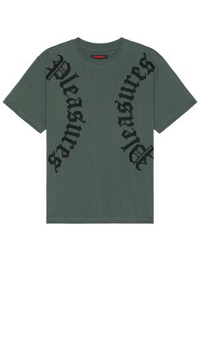 Harness heavyweight t-shirt en color verde talla S en - Green. Talla S (también en XL/1X) - Pleasures - Modalova