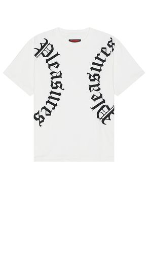 Harness heavyweight t-shirt en color talla L en - White. Talla L (también en M, S, XL/1X) - Pleasures - Modalova