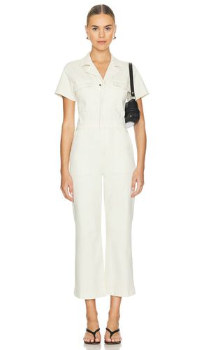 Makenna utility wideleg jumpsuit en color blanco talla L en - White. Talla L (también en M, XS, XXL, XXS) - PISTOLA - Modalova