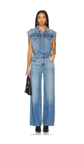 Lennox jumpsuit en color denim-medium talla L en - Denim-Medium. Talla L (también en M, S, XL, XS, XXS) - PISTOLA - Modalova