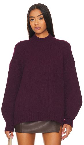 Carlen Mock Neck Sweater in . Size M, S - PISTOLA - Modalova