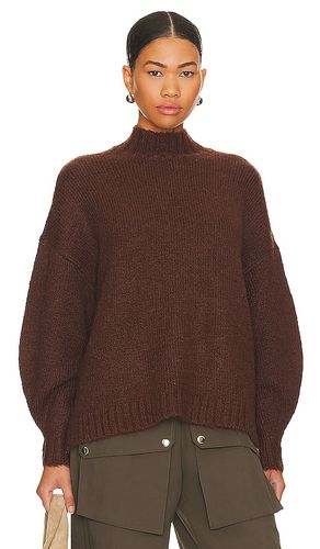 Jersey de cuello alto carlen en color marrón talla L en - Brown. Talla L (también en M, S, XS) - PISTOLA - Modalova