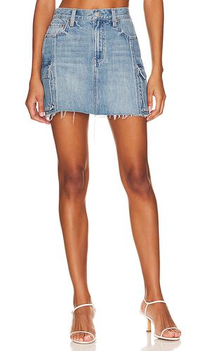 Minifalda cargo de tiro medio rhea en color denim-medium talla 24 en - Denim-Medium. Talla 24 (también en 27, 28) - PISTOLA - Modalova