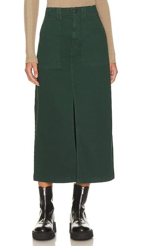 Falda midi utilitaria pamela en color verde oscuro talla 25 en - Dark Green. Talla 25 (también en 26, 28, 29, 33) - PISTOLA - Modalova