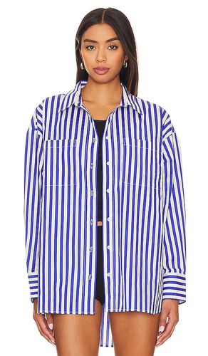 Rena Button Down Tunic Shirt in . Taglia XS - PISTOLA - Modalova