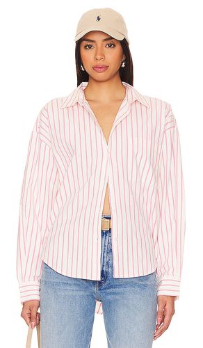 Camisa oversize con botones sloane en color rubor talla L en - Blush. Talla L (también en M, S, XL) - PISTOLA - Modalova