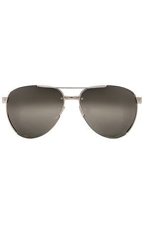Aviator frame sunglasses in color black size all in - Black. Size all - Prada - Modalova