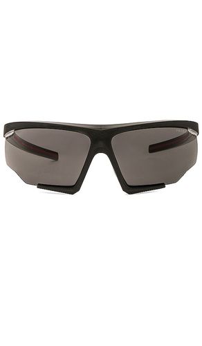 Linea rossa shield frame sunglasses in color size all in & - . Size all - Prada - Modalova