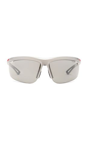 Visor Sunglasses in Silver in - Prada - Modalova