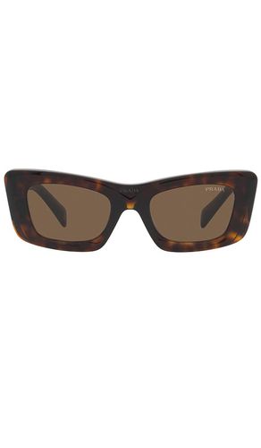 Gafas de sol en color marrón talla all en - Brown. Talla all - Prada - Modalova