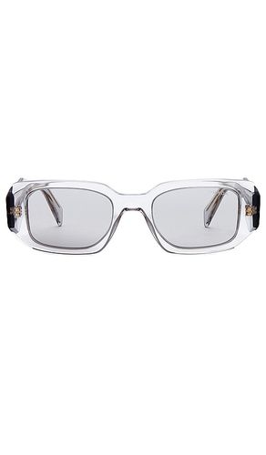 Rectangle sunglasses in color neutral size all in - Neutral. Size all - Prada - Modalova