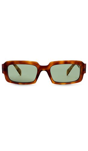 Rectangle sunglasses in color brown size all in - Brown. Size all - Prada - Modalova