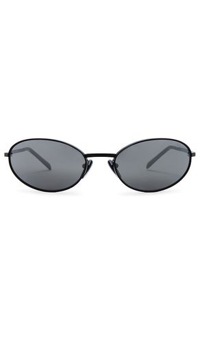 Prada Oval Sunglasses in Black - Prada - Modalova