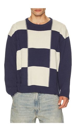 Checkered Fisherman Sweater in . Taglia S. Also in M, L - Found - Modalova