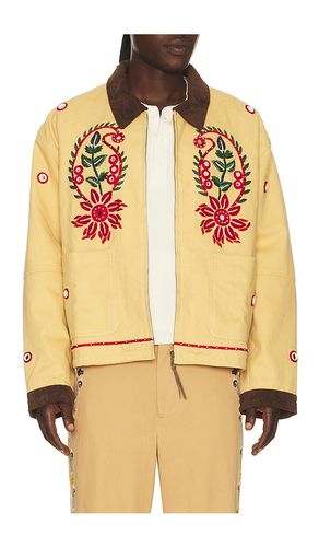 Hand Embroidered Paisley Motif Work Jacket in . Size S. Also in M, L, XL/1X, XXL/2X - Found - Modalova